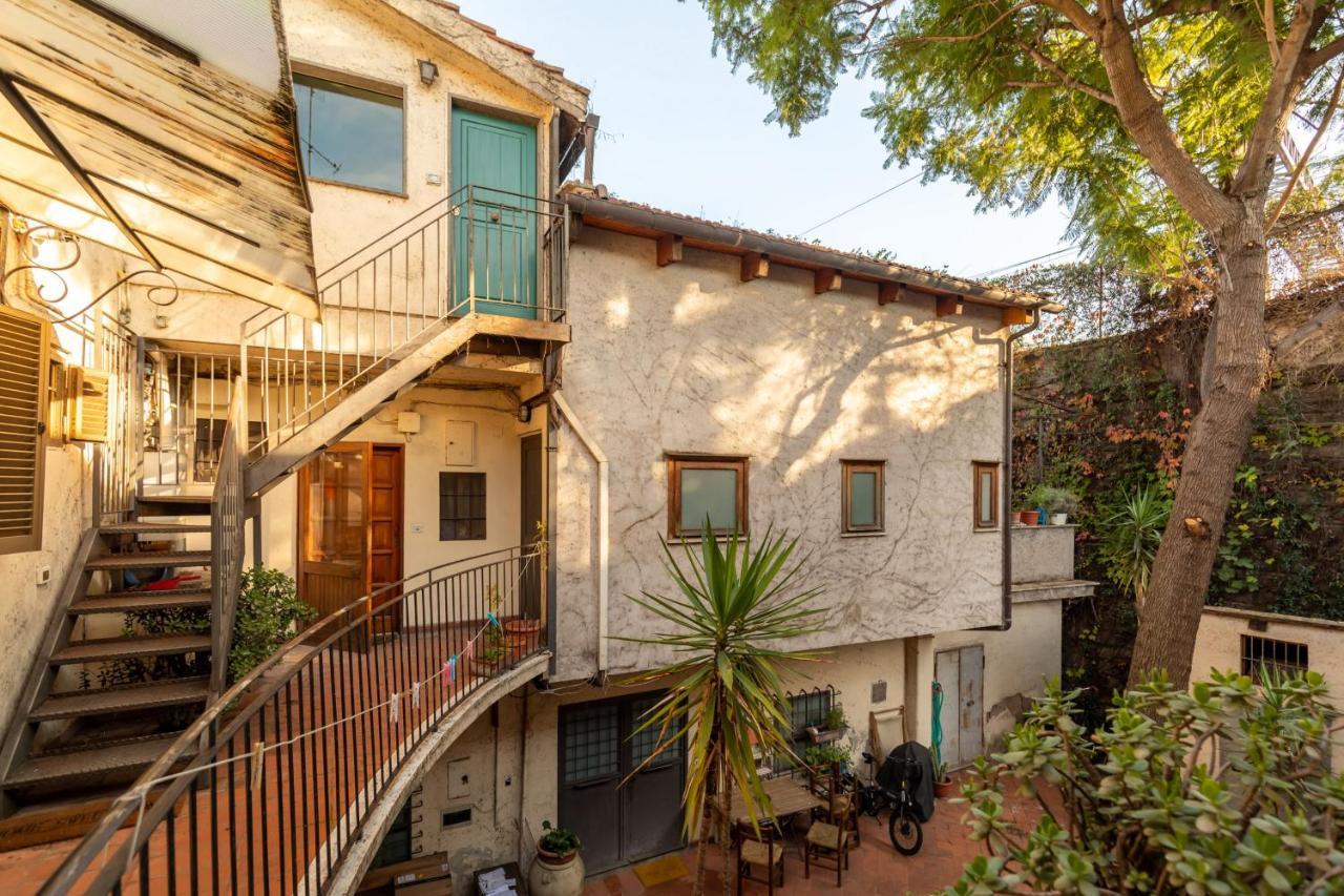 Bright And Comfy Terraced Apartment In Trastevere โรม ภายนอก รูปภาพ