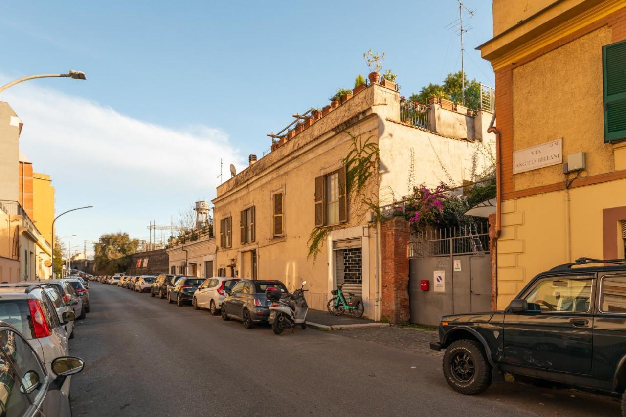Bright And Comfy Terraced Apartment In Trastevere โรม ภายนอก รูปภาพ